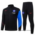 Chandal de Chaqueta del Paris Saint-Germain Nino 2025-2026 Negro Azul